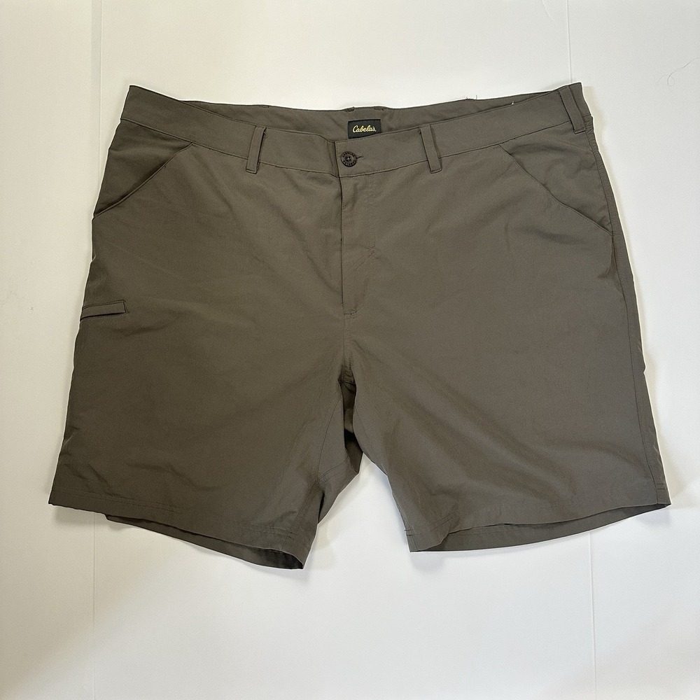 Mens Cabela's Shirts Size‎ 46 Khaki Chino Golf Shirts Hicking Fishing Outdoor